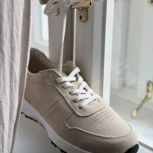 Handmade Suede Sneakers Women S Casual Walking Shoes