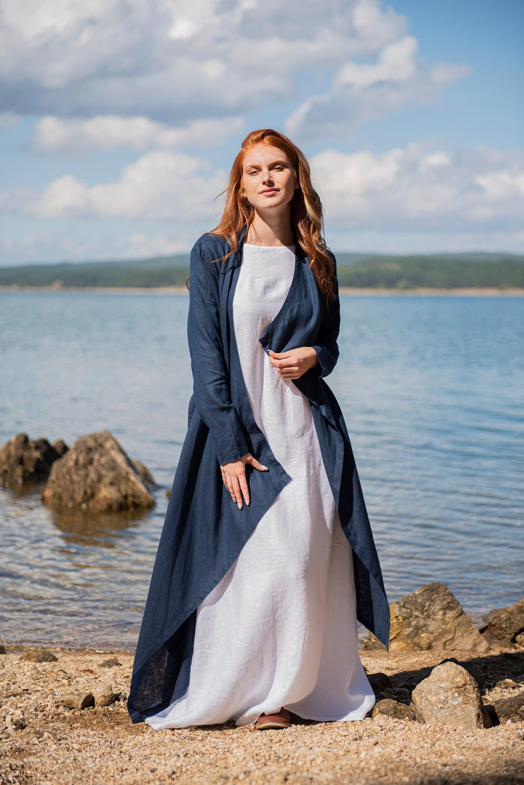 Ready To Ship Last Pieces Summer Linen Coat
