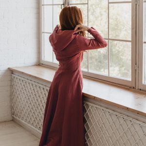 Summer Linen Coat Maxi Cardigan For Women Long